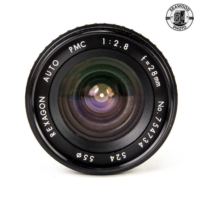 Rexagon 28mm f/2.8 M42 w/ M42-E Adapter GOOD+