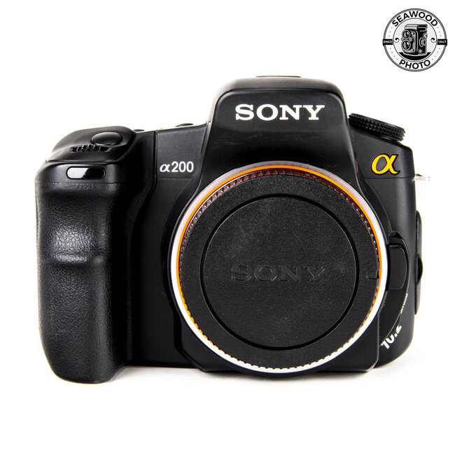 Sony Alpha A200 10.2MP Body Only AS-IS