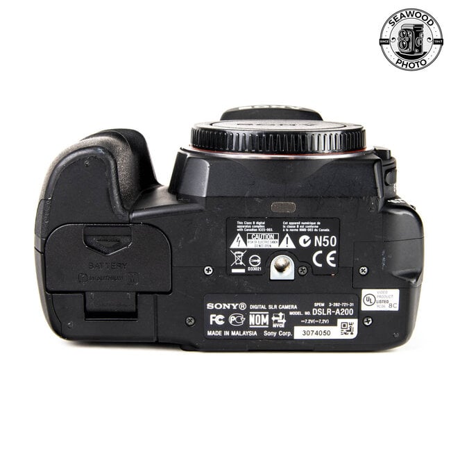 Sony Alpha A200 10.2MP Body Only AS-IS