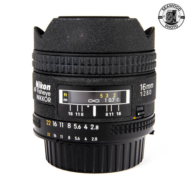 Nikon AF Fisheye  16mm f/2.8 D GOOD+