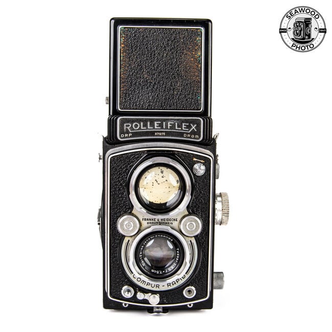 Rolleiflex Automat Type 3 (1940) w/Zeiss 75mm f/3.5 Tessar GOOD