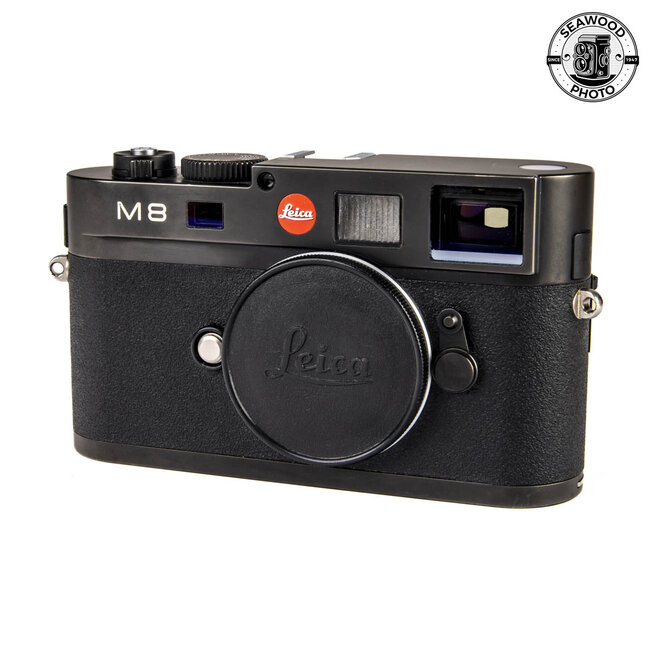Leica M8 10.3 MP Digital Rangefinder Black GOOD+