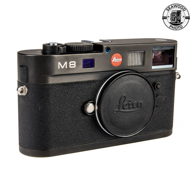 Leica M8 10.3 MP Digital Rangefinder Black GOOD+