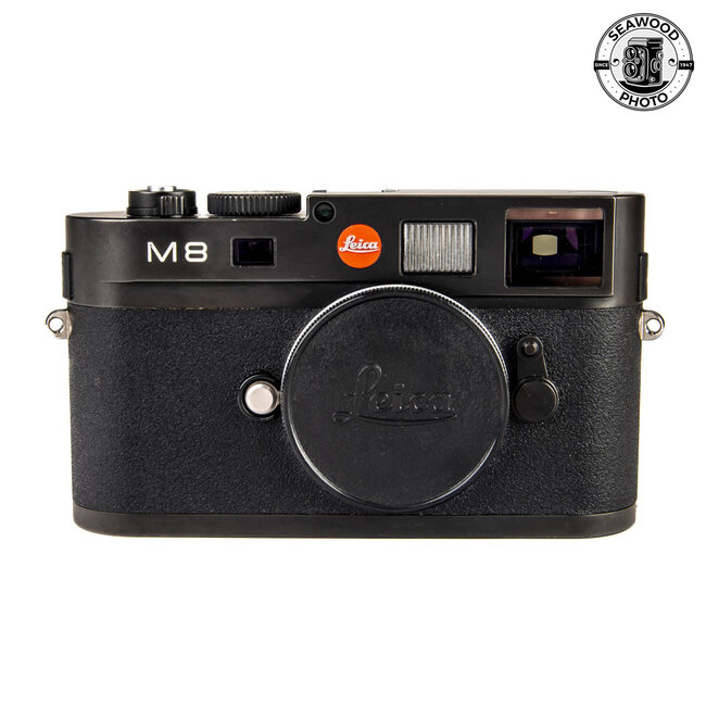 Leica M8 10.3 MP Digital Rangefinder Black GOOD+