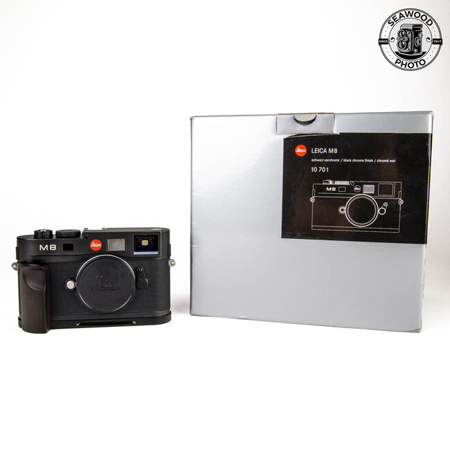 Leica M8 10.3 MP Digital Rangefinder Black GOOD+