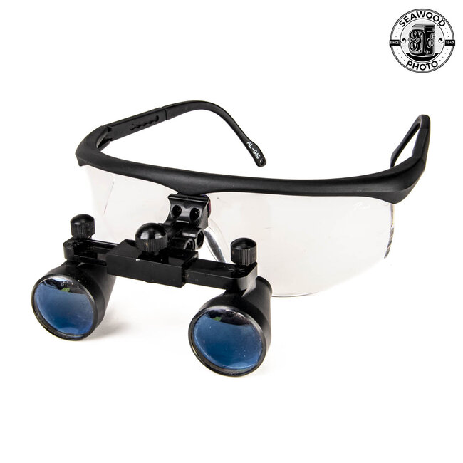 Leica Dental Loupe Head Mount Magnifiers GOOD