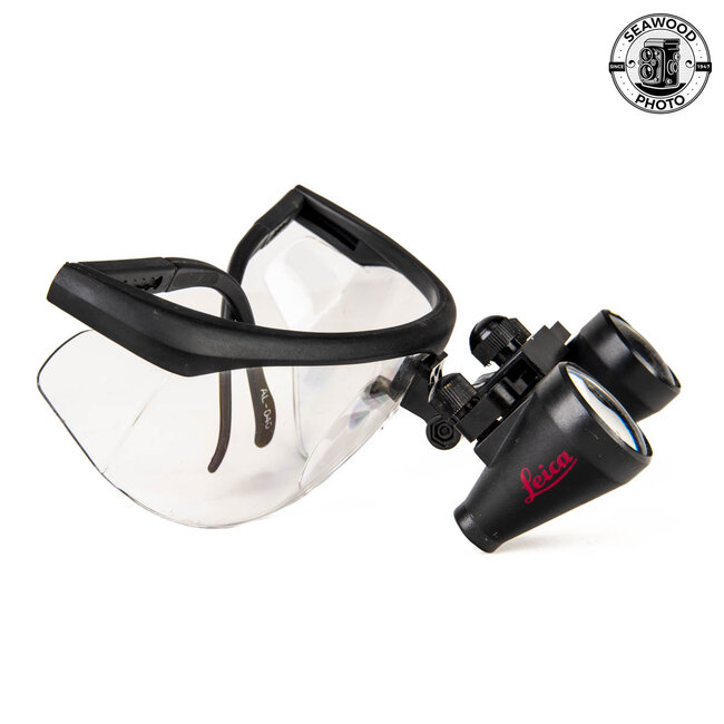 Leica Dental Loupe Head Mount Magnifiers GOOD