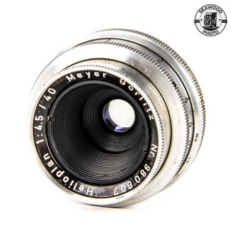 Meyer Gorlitz Helioplan 40MM F/4.5  in Exakta Mount  GOOD
