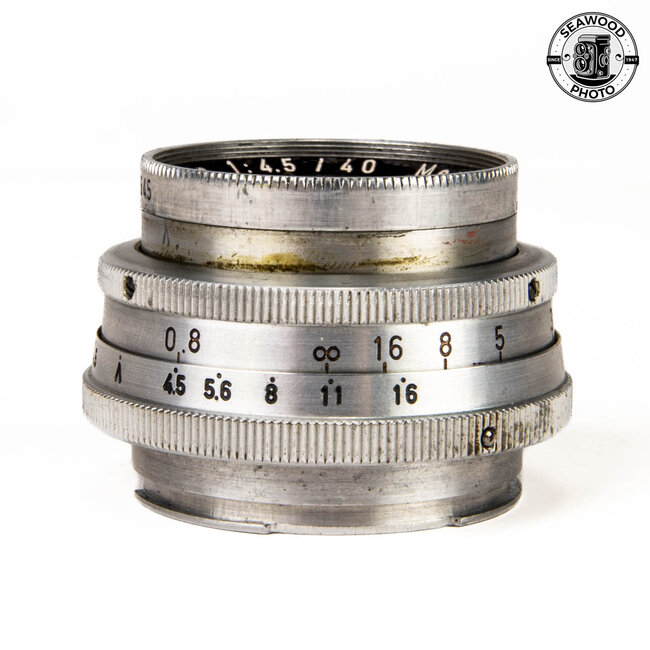 Meyer Gorlitz Helioplan 40MM F/4.5  in Exakta Mount  GOOD