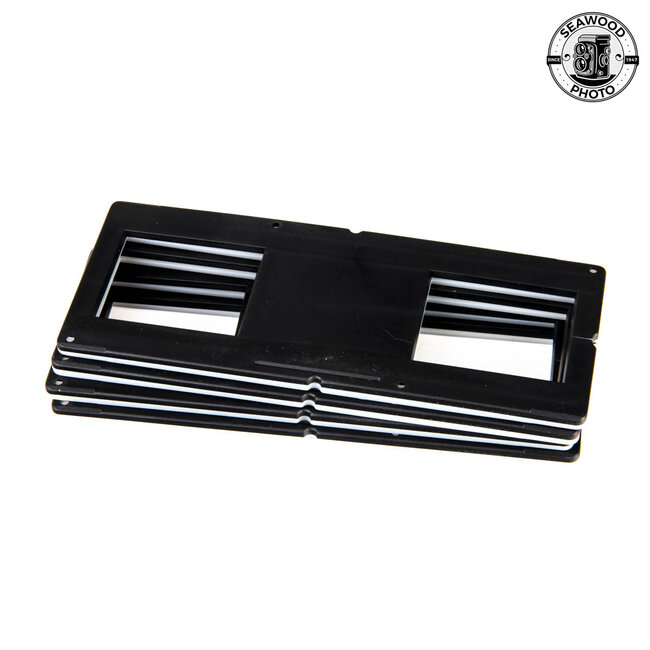 Box of Stereo Slide Mounts 23x28 for Belplasca, Verascope, Fed LIKE NEW
