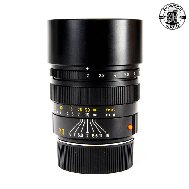 Leica 90mm f/2 Summicron-M GOOD-