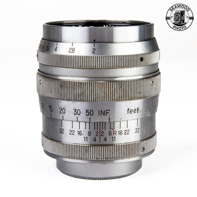 Nikkor-P.C 85MM f/2 Lens Leica M39 Mount GOOD