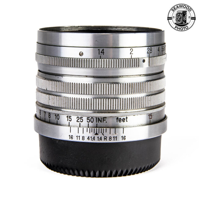 Nikon Nikkor-SC 50mm f/1.4 in Leica M39 Mount GOOD