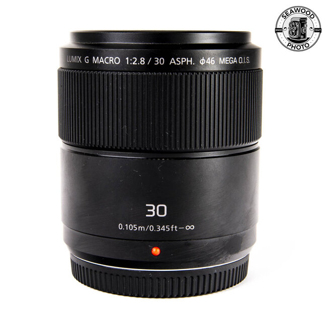 Panasonic Lumix G 30mm f/2.8 Macro ASPH. MEGA OIS M4/3 GOOD+