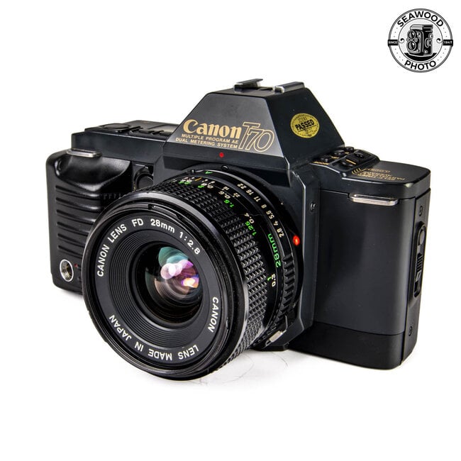 Canon T 70 w/28mm f/2.8 GOOD+