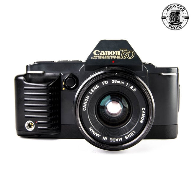 Canon T 70 w/28mm f/2.8 GOOD+