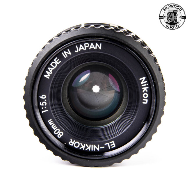Nikon El-Nikkor 80mm f/5.6 Enlarging Lens GOOD+