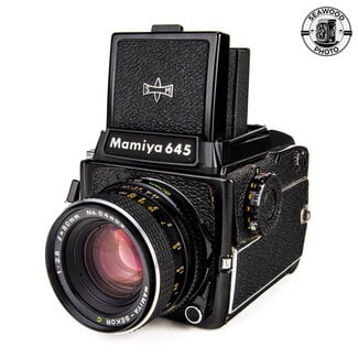 Mamiya Mamiya M645 1000s w/ 80mm f2.8 and Accessories GOOD+