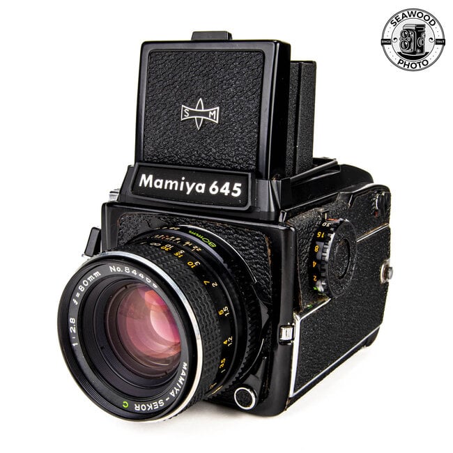 Mamiya M645 1000s w/ 80mm f2.8 and Accessories GOOD+