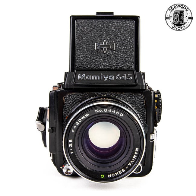 Mamiya M645 1000s w/ 80mm f2.8 and Accessories GOOD+