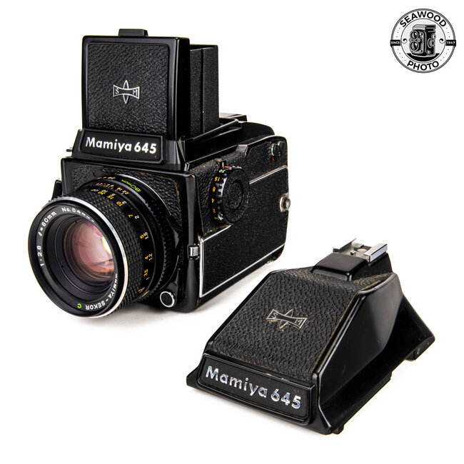 Mamiya M645 1000s w/ 80mm f2.8 and Accessories GOOD+