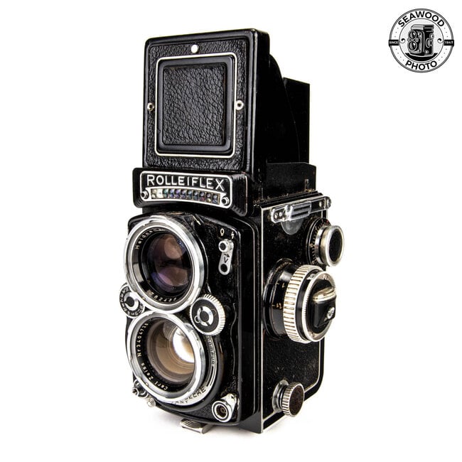 Rolleiflex 2.8E (1957) TLR w/Zeiss 80mm f/2.8 Planar Lens. GOOD