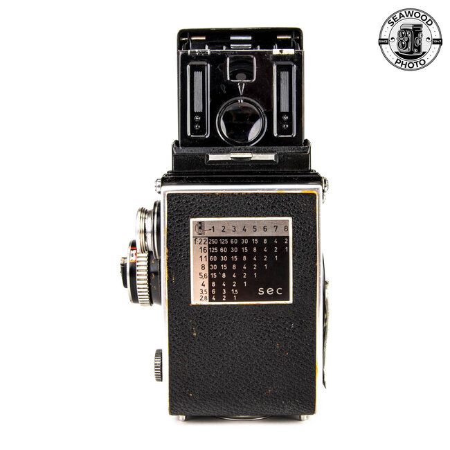 Rolleiflex 2.8E (1957) TLR w/Zeiss 80mm f/2.8 Planar Lens. GOOD