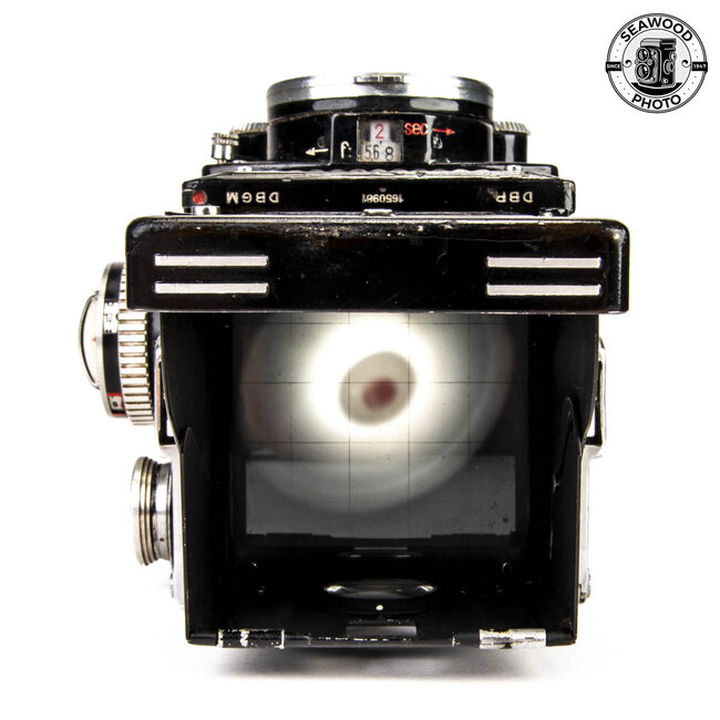 Rolleiflex 2.8E (1957) TLR w/Zeiss 80mm f/2.8 Planar Lens. GOOD