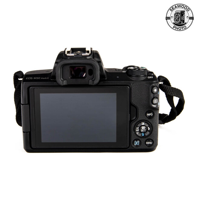 Canon EOS M50 Mark II 24.1 MP w/15-45mm f/3.5-6.3 EXCELLENT