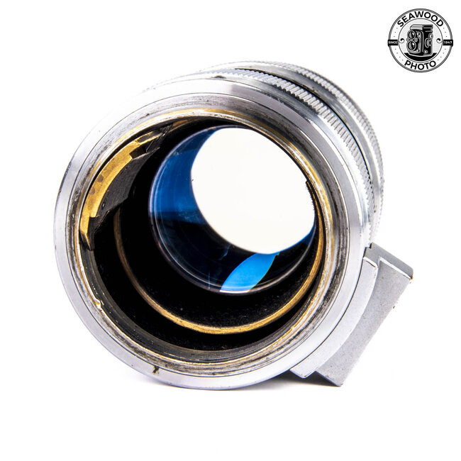 Nikon Nikkor Q C 135mm f/3.5 Rangefinder Lens Fits Leica M39 GOOD-