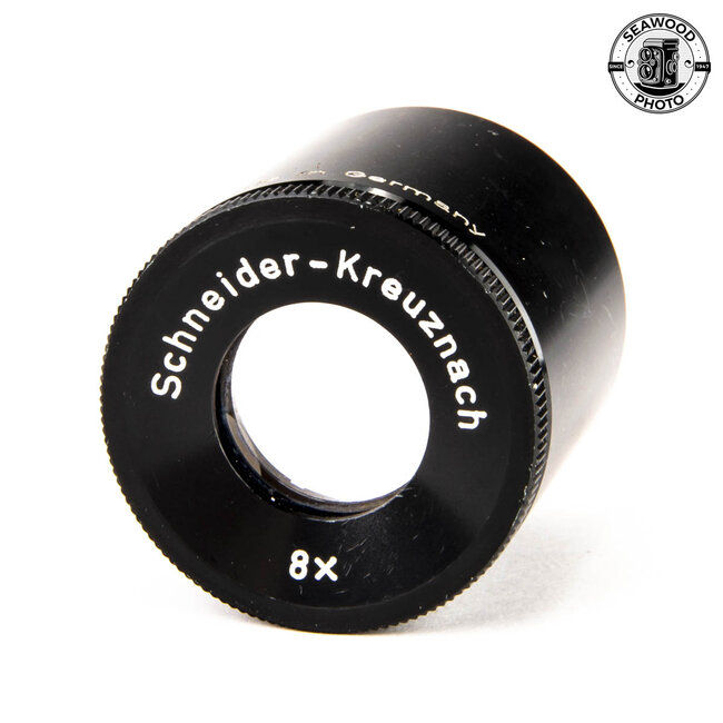 Schneider Kreuznach 8x Red Rim Lupe Loupe Made in Germany GOOD