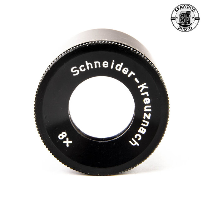 Schneider Kreuznach 8x Red Rim Lupe Loupe Made in Germany GOOD