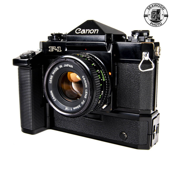 Canon F-1, 50mm F/1.8 and Power-winder F GOOD
