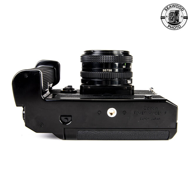 Canon F-1, 50mm F/1.8 and Power-winder F GOOD