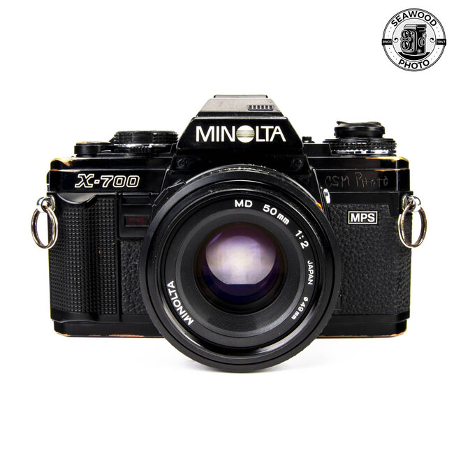 Minolta X-700 MPS w/ MD 50mm F/2 UGLY