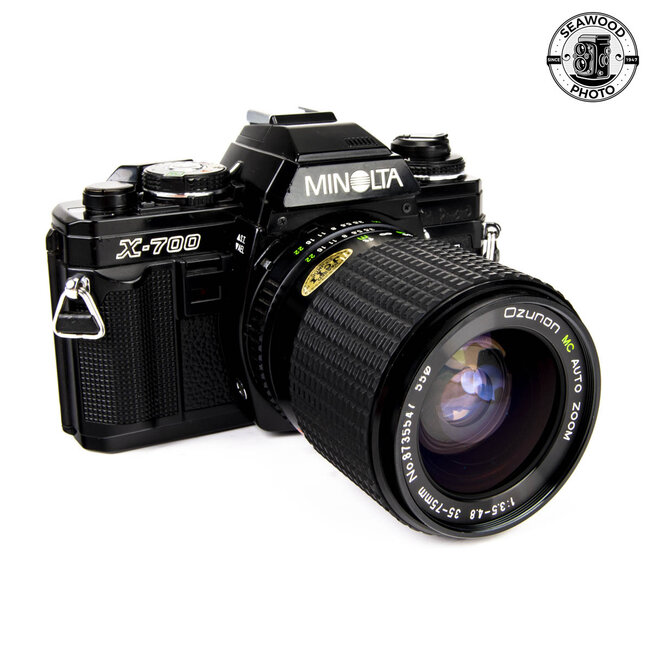 Minolta X-700 MPS w/ F3.5 35mm-70mm Ozunon MC Zoom GOOD