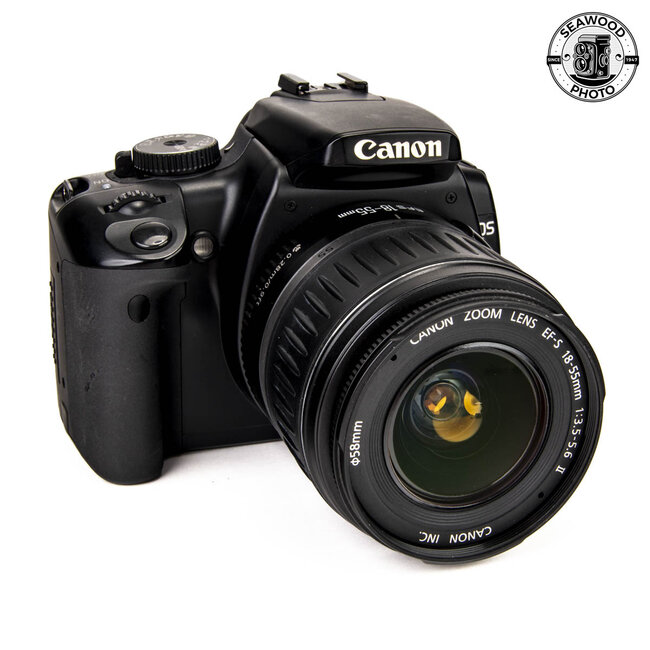Canon EOS Rebelt XTI w/ EF-S 18-55mm f3.5-5.6 II GOOD