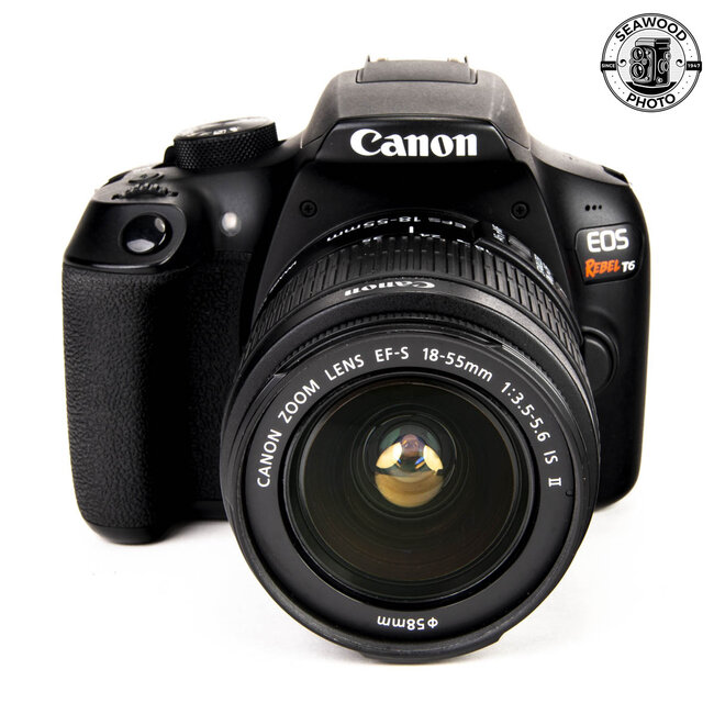 Canon Rebel T6 w/18-55mm f/ 3.5-5.6 GOOD