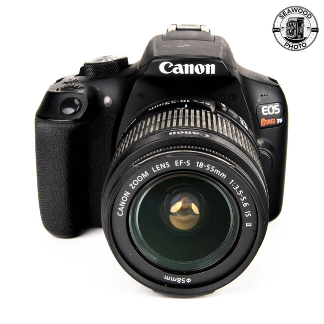 Canon Rebel T6 w/ EFS 18-55mm GOOD