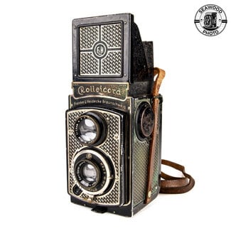 Rolleiflex Rolleicord 1 (1933) Art Deco w/Zeiss 75mm Triotar GOOD-