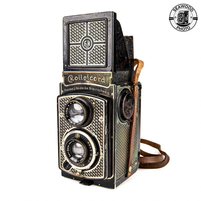 Rolleicord 1 (1933) Art Deco w/Zeiss 75mm Triotar GOOD-