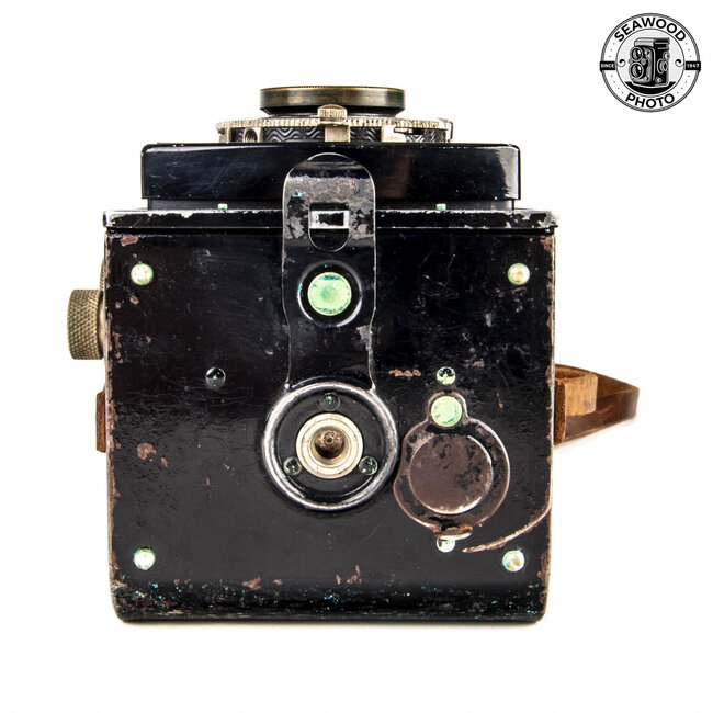 Rolleicord 1 (1933) Art Deco w/Zeiss 75mm Triotar GOOD-