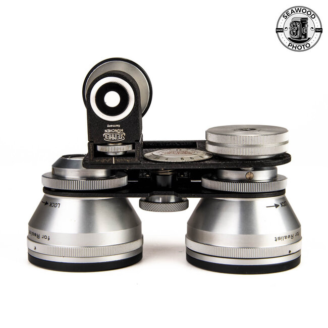 Steinheil Stereo-Redufocus 25mm Wide-Angle Attachment for Stereo Realist GOOD