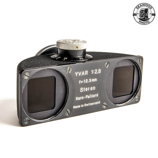 Kern-Paillard Yvar 12.5mm f/2.8 Stereo Lens GOOD+