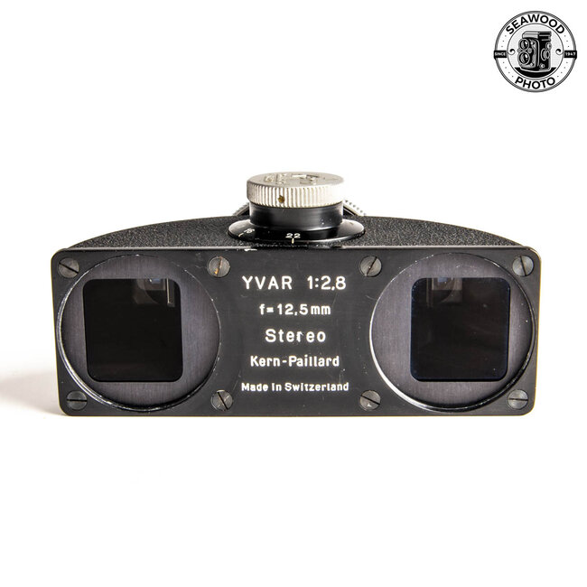 Kern-Paillard Yvar 12.5mm f/2.8 Stereo Lens GOOD+