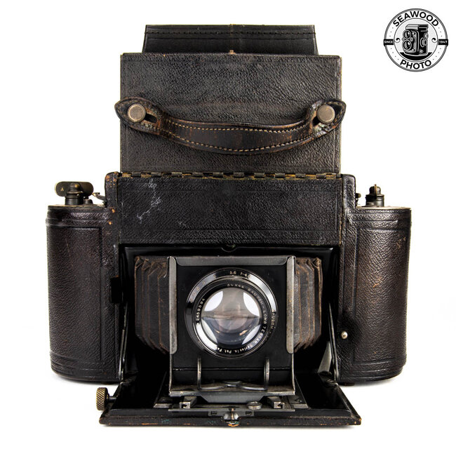 Graflex 1A Autographic Camera w/Bausch & Lomb Tessar GOOD