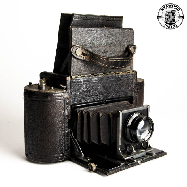 Graflex 1A Autographic Camera w/Bausch & Lomb Tessar GOOD