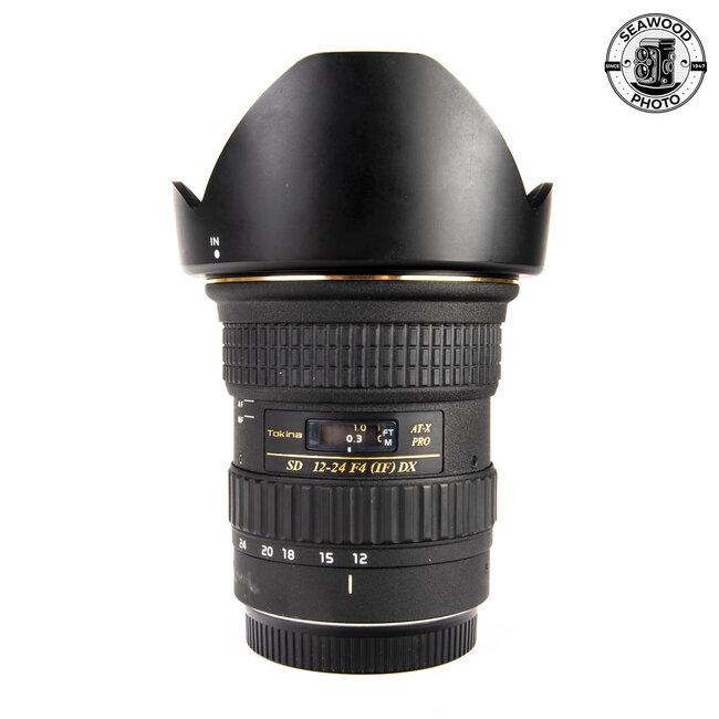 Tokina SD 12-24 f/4 (IF) DX for EF Mount GOOD