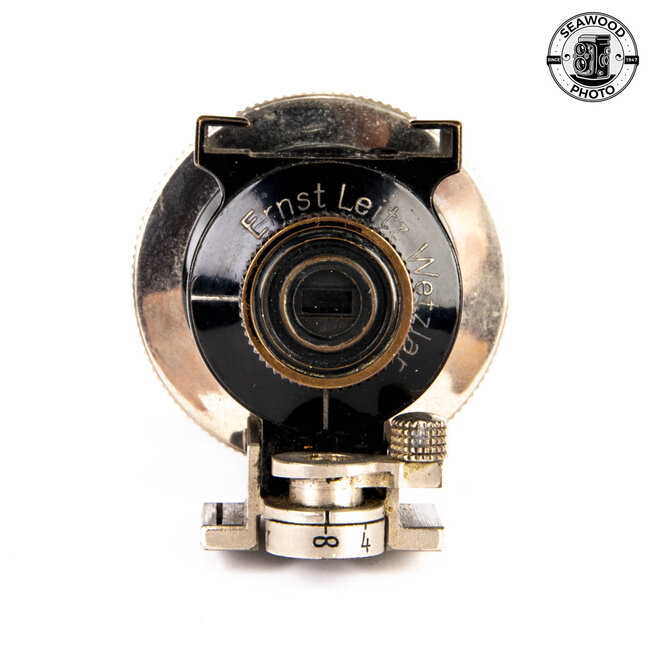 Leica Vidom Nickel and Black Zoom Finder GOOD+