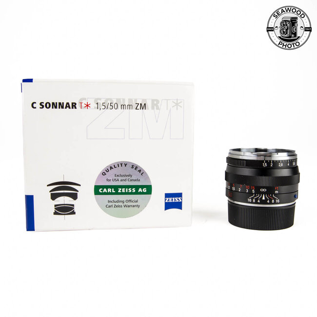 Zeiss C Sonnar T* 50mm f/1.5 ZM AS-IS